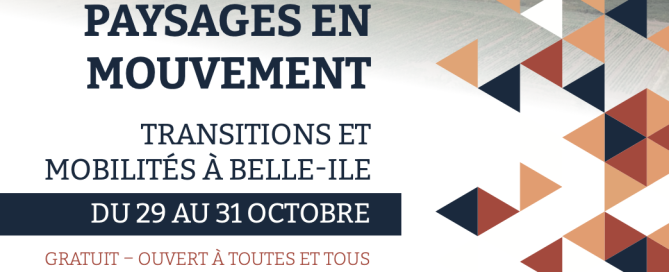 Paysages en mouvement - PAP à Belle Ile
